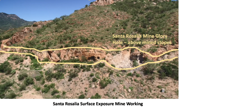 Santa Rosali Surface Exposure Mine Working