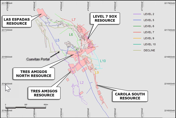 Consolidated Zinc Ltd. Updated Mineral Resource Estimate Mexico
