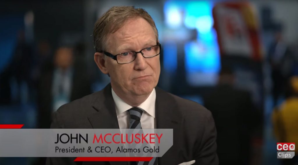 CEO Clip: John McCluskey | Alamos Gold | Mining with Integrity and ...