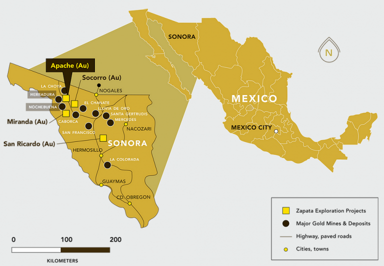Apache Regional Map