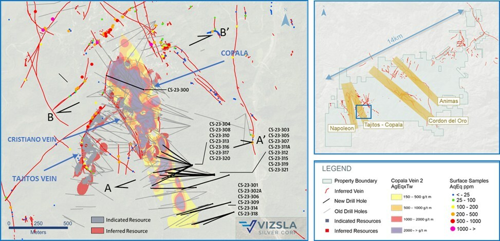 Vizsla Silver Reports Additional High-Grade Intercepts on the Copala ...